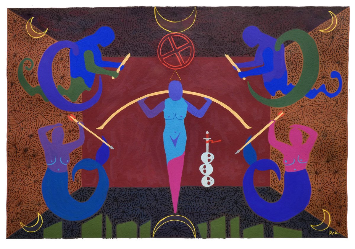 StephenGeoRae's tweet image. #DateForYourDiary 📖

&quot;enchantment&quot; : an exhibition of paintings by Stephen G. Rae

come on a journey through world mythology, Druid philosophy, and back to Cumbrian tales of faeries and elves

bardofcumberland.com
#contemporaryart #paintings
#folkloresunday #cumbria