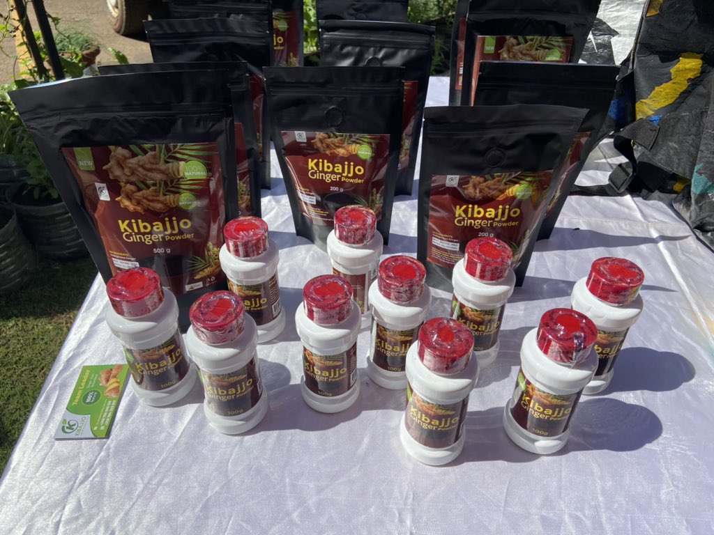 KibajjoE's tweet photo. In Kampala today? Visit us at @ArkOrganics Market-Day stall and say hello! Discover our fair-trade value addition work with Natural Ginger. πΏ #Kampala #FairTrade #GingerGoodness https://t.co/ysCKBB63Ys