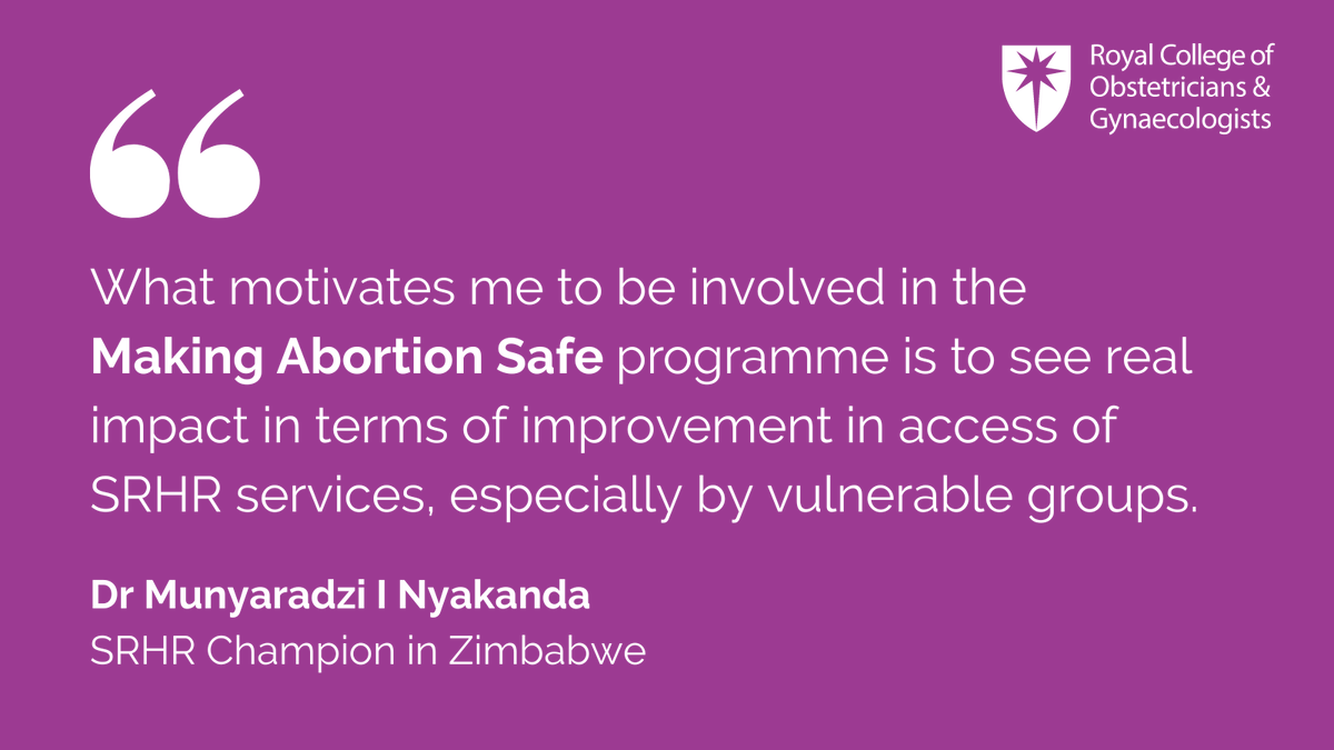 RCObsGyn's tweet photo. On the International Day of Action for Women’s Health, we join the call for #SRHR4ALL.

Through our Making Abortion Safe programme, we’re supporting health providers to take action as advocates to improve access to safe, quality abortion care globally: https://t.co/RbpabfDx6v https://t.co/ggM6Pc2fp2