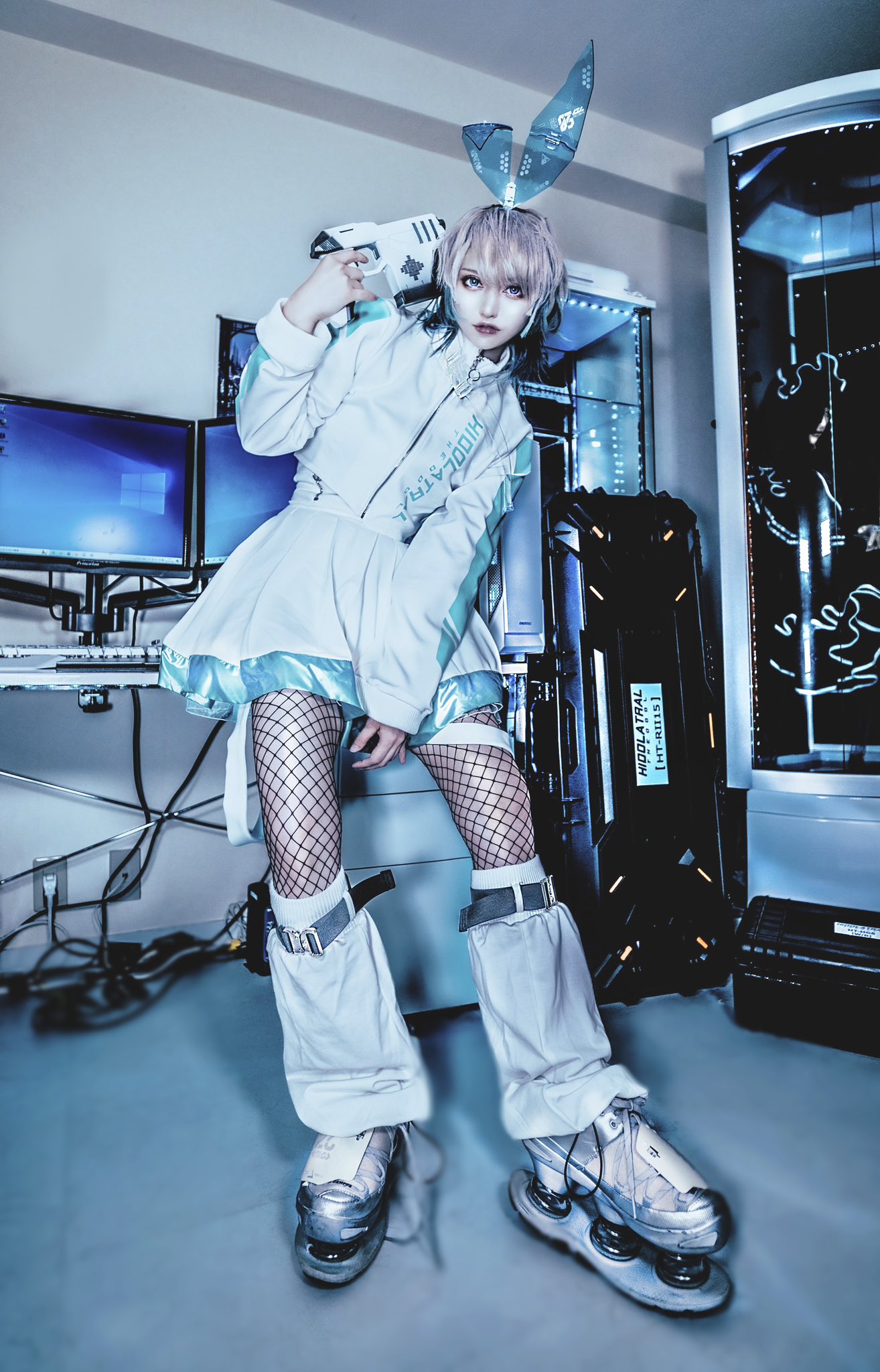 HIDOLATRAL THEODOL サイバージャージ スカート-