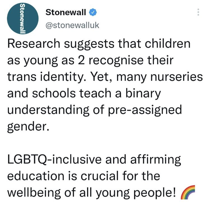 CornishPmv's tweet photo. This is where this lunacy starts...it is child abuse, and indoctrination.
Question has to be 'WHY?' - The mentally I'll trying to force children to comply with and adopt their illness https://t.co/Bl5c9AybPk