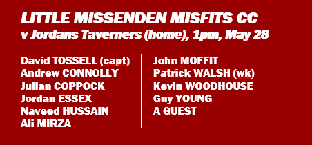 MisfitsCricket's tweet photo. Today we welcome Jordans Taverners as we look to record our first win of the season: https://t.co/Ig8O6v71C9