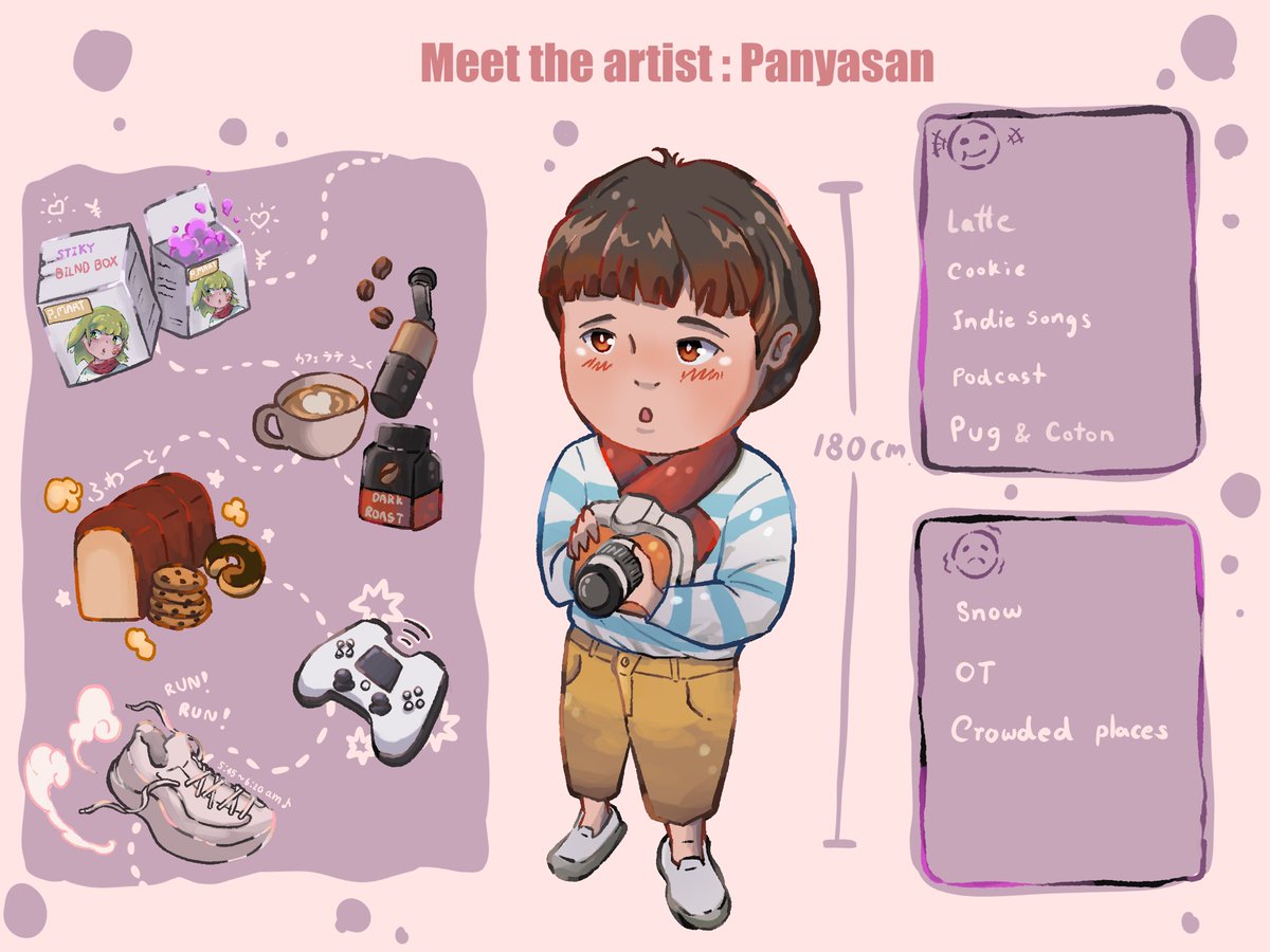 Hi! I’m Toon 🧡
Nice to meet you guy !

#MeetTheArtist