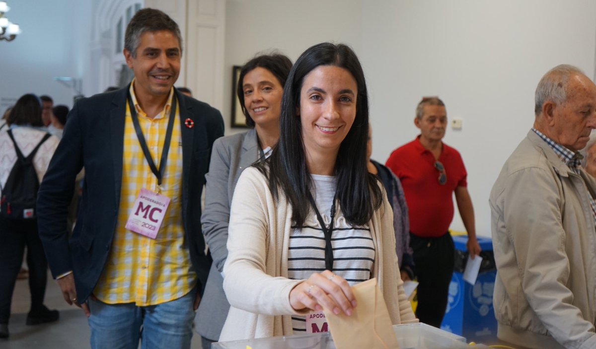 MC_LaUnion's tweet image. ⛏️ En el edifico 'El Progreso', la líder de #MCLaUnión, @MarisolGarLU, vota con la esperanza de todos los que creemos que #UnidosPorLaUnión podemos a sacar a nuestro municipio de la crisis causada por el bipartidismo.

#ElPartidoDeLaUnión