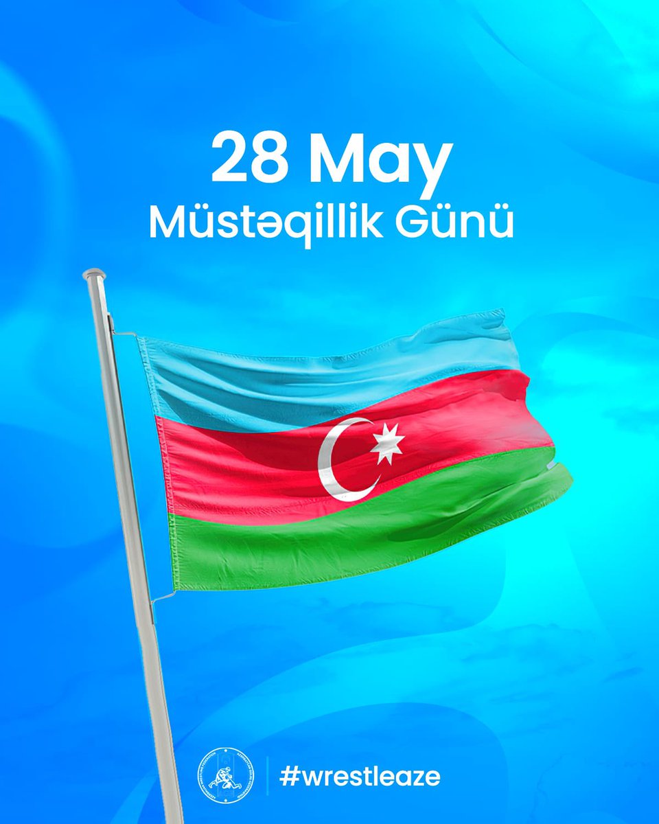 Azerbaijan Wrestling Federation (@wrestleaze) on Twitter photo 2023-05-28 09:09:53 Bur kərə yüksələn bayraq 🇦🇿 bir daha enməz!
Müstəqillik günümüz mübarək!
#wrestleaze #Azerbaijan #Republic #independence #day Bur kərə yüksələn bayraq 🇦🇿 bir daha enməz!
Müstəqillik günümüz mübarək!
#wrestleaze #Azerbaijan #Republic #independence #day