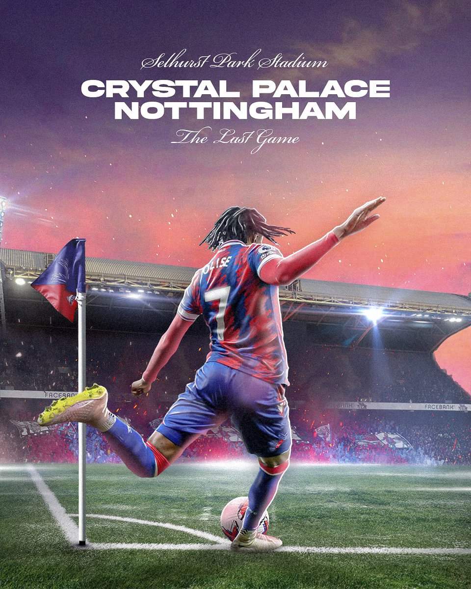 ✨ The Last Game 

@cpfc @premierleague 

❤️ Like & Retweet

#CrystalPalace #CPFC #Olise #PremierLeague #CRYNFO