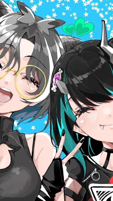 知るかは俺得。オタクは我儘。 #絵ーじぇんと #くりすちゃんArt