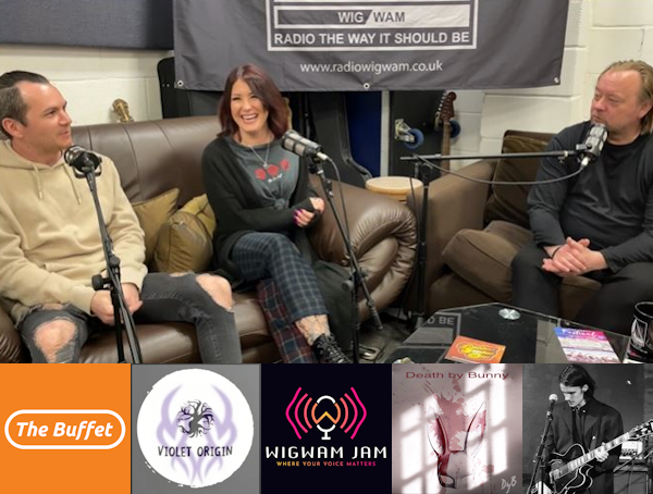 Radio-WIGWAM (@radio_wigwam) on Twitter photo Brand-new Wigwam Jam podcast Bank Holiday Monday at 8pm! Catch the wonderful interview and exclusive live unplugged performance with <a href="/sandemasmusic/">sandemasmusic</a>. Also this month are <a href="/DeathbyBunny2/">Death by Bunny</a> <a href="/Buffet_UK/">The Buffet</a> <a href="/BillHetta/">Bill Hetta</a> & <a href="/violet_origin/">Violet Origin</a>!
radiowigwam.co.uk <a href="/JammaMusic/">JammaMusic</a> <a href="/deangeneration/">Dean Nelson</a> Brand-new Wigwam Jam podcast Bank Holiday Monday at 8pm! Catch the wonderful interview and exclusive live unplugged performance with <a href="/sandemasmusic/">sandemasmusic</a>. Also this month are <a href="/DeathbyBunny2/">Death by Bunny</a> <a href="/Buffet_UK/">The Buffet</a> <a href="/BillHetta/">Bill Hetta</a> & <a href="/violet_origin/">Violet Origin</a>!
radiowigwam.co.uk <a href="/JammaMusic/">JammaMusic</a> <a href="/deangeneration/">Dean Nelson</a>