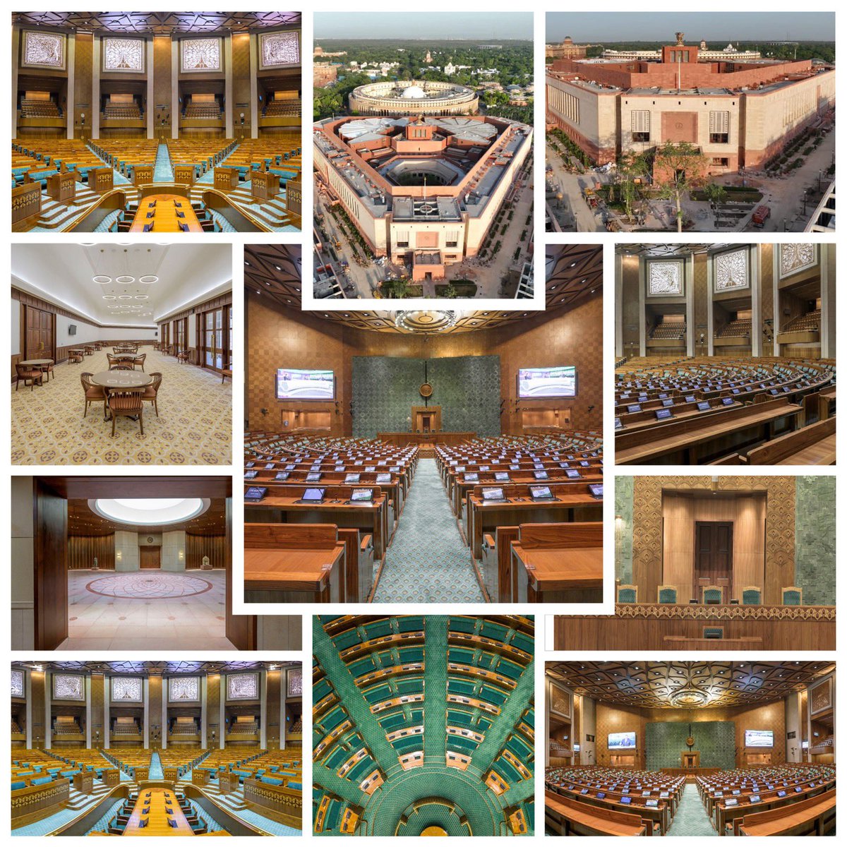 Dr__Deshpande's tweet photo. Mother of all democracy's..

Has its new House now ! 

#MyParliamentMyPride https://t.co/K1661YGblb