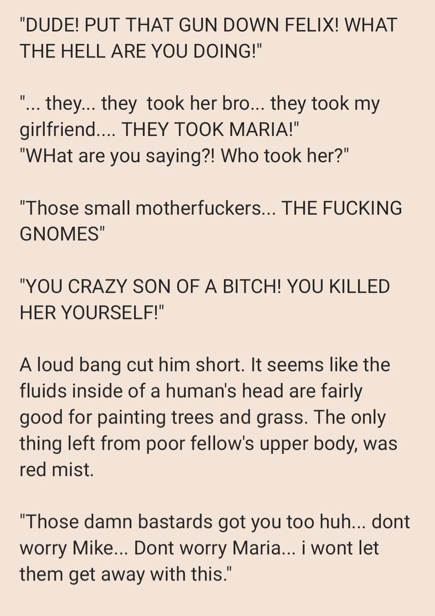 ValiantKato's tweet photo. Part 1
#Storytelling #Storyteller
#Storytime #Narrative
#Tale #Fiction
#Nonfiction #ShortStory
#WritingCommunity #Books
#Reading #BookLovers
#WritingPrompt #FlashFiction
#StorytellingArt #StorytellingCulture
#gnomes https://t.co/Sv9s8mXHQM