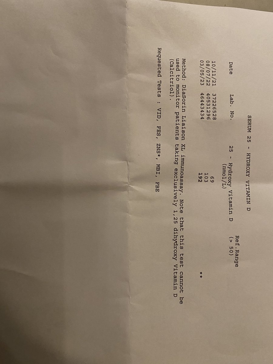 Getting more sun and taking cod liver oil, vit D3 has increased my vit D to optimum levels from a health experts view
The spicy cold was nothing more than a slight fever and cough for a day 
Friends and family all struggled much more, they are also jabbed of course! https://t.co/oom6tTDySt