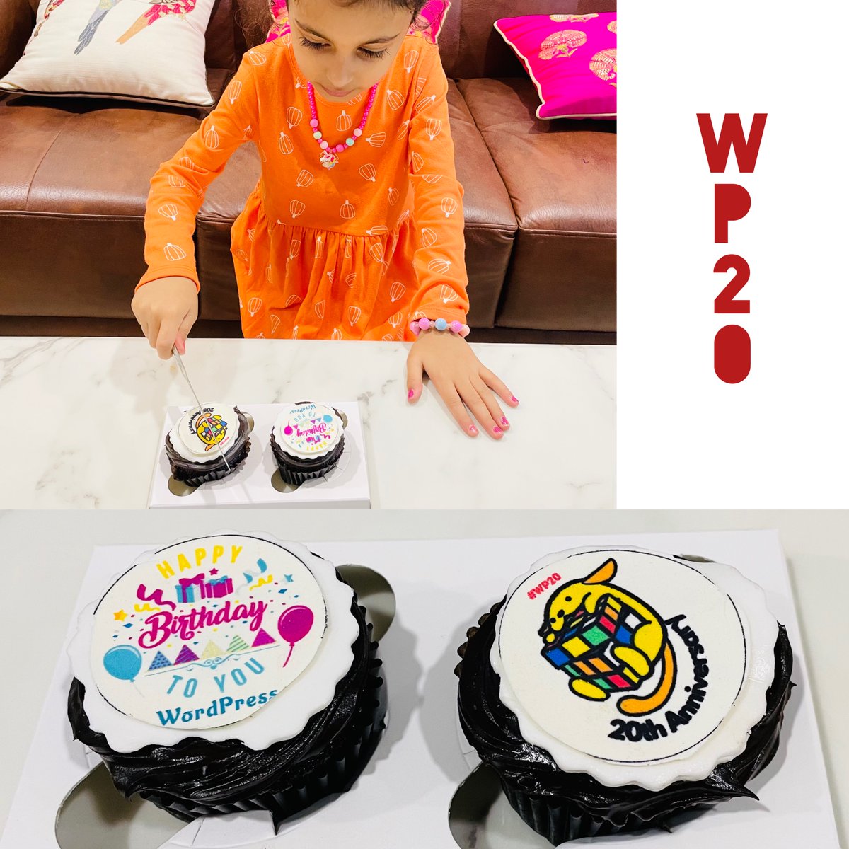 A bit late, but Happy Birthday #WordPress!  🎉📷 #WP20