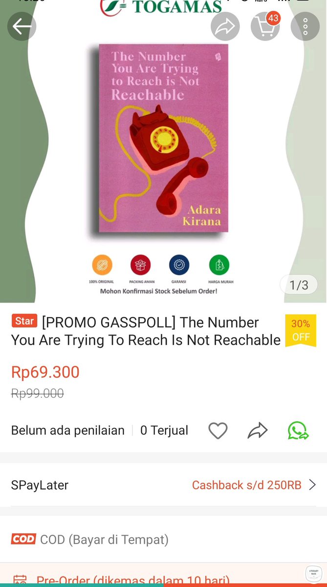 Literary Base on Twitter: "/lt yg udah baca The Number You Are Trying
