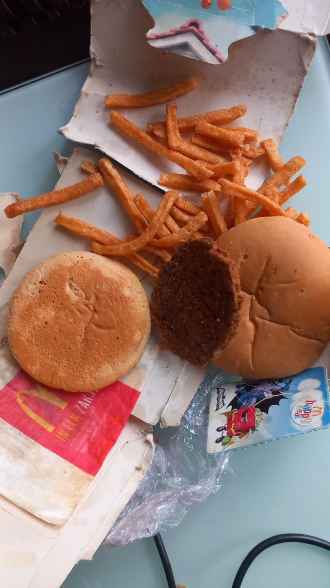 @Janebon34813396 @stopumts 'Happy' meal
Fungus, Insects or mice didn't  touch it for 13 years