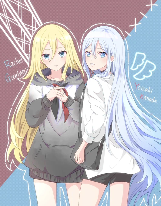 殺戮の天使 ×    プロセカ  「わたしの、ただのエゴだよ」  レイチェル ×    宵崎奏  #prsk_FA #殺天 #レイチェル・ガードナー