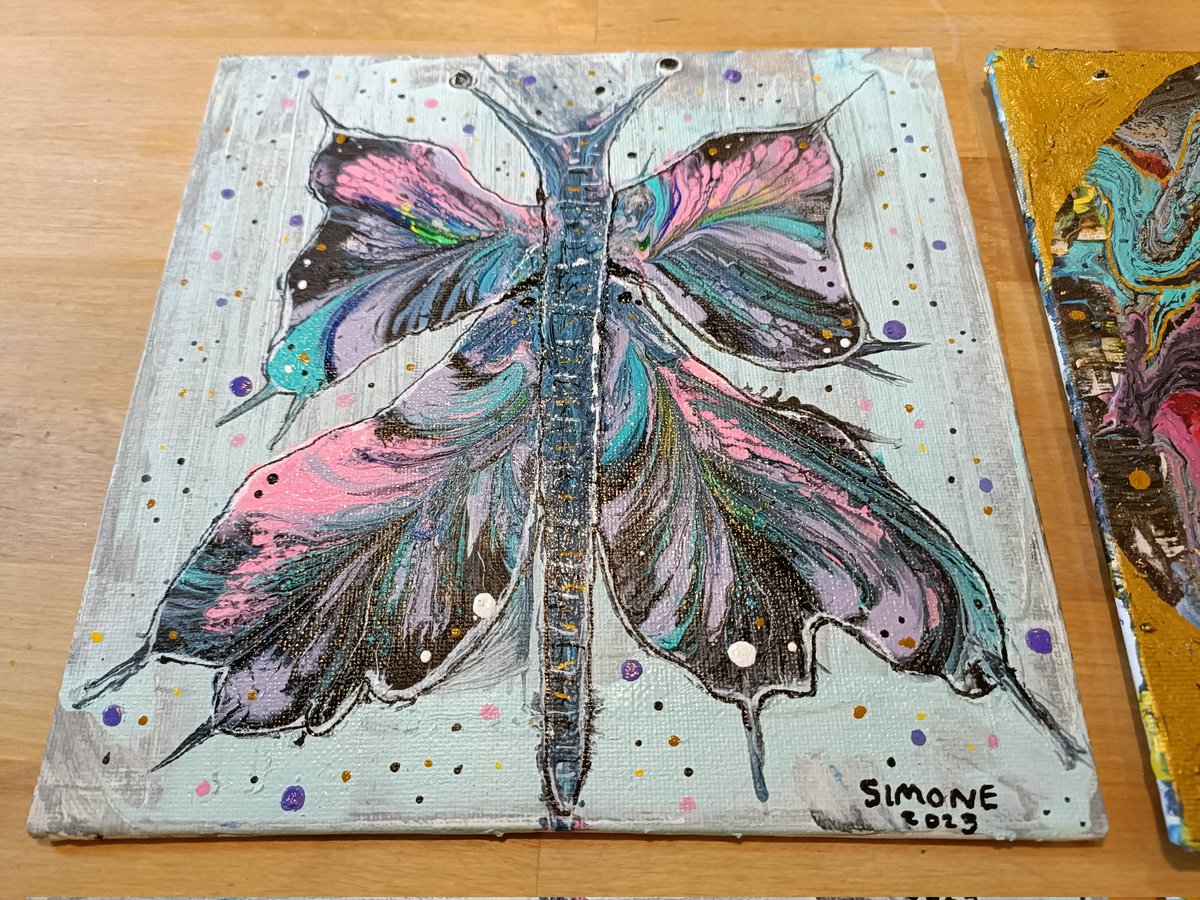 #art #leamingtonspa #pouringart