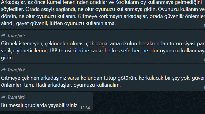 Koçlu arkadaşlara duyuralım