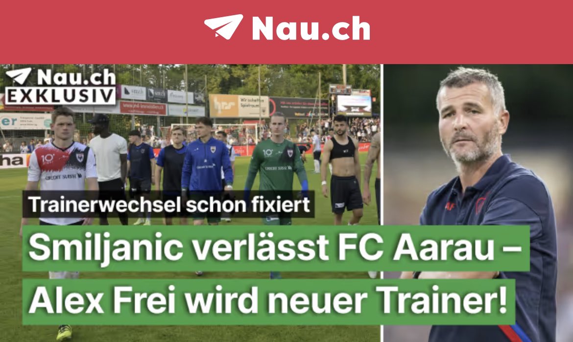 Mischi Wettstein (@wettsteinnau) on Twitter photo 