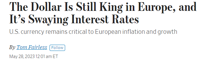 end of king dollar in Europe begins 
#eurusd #dollar