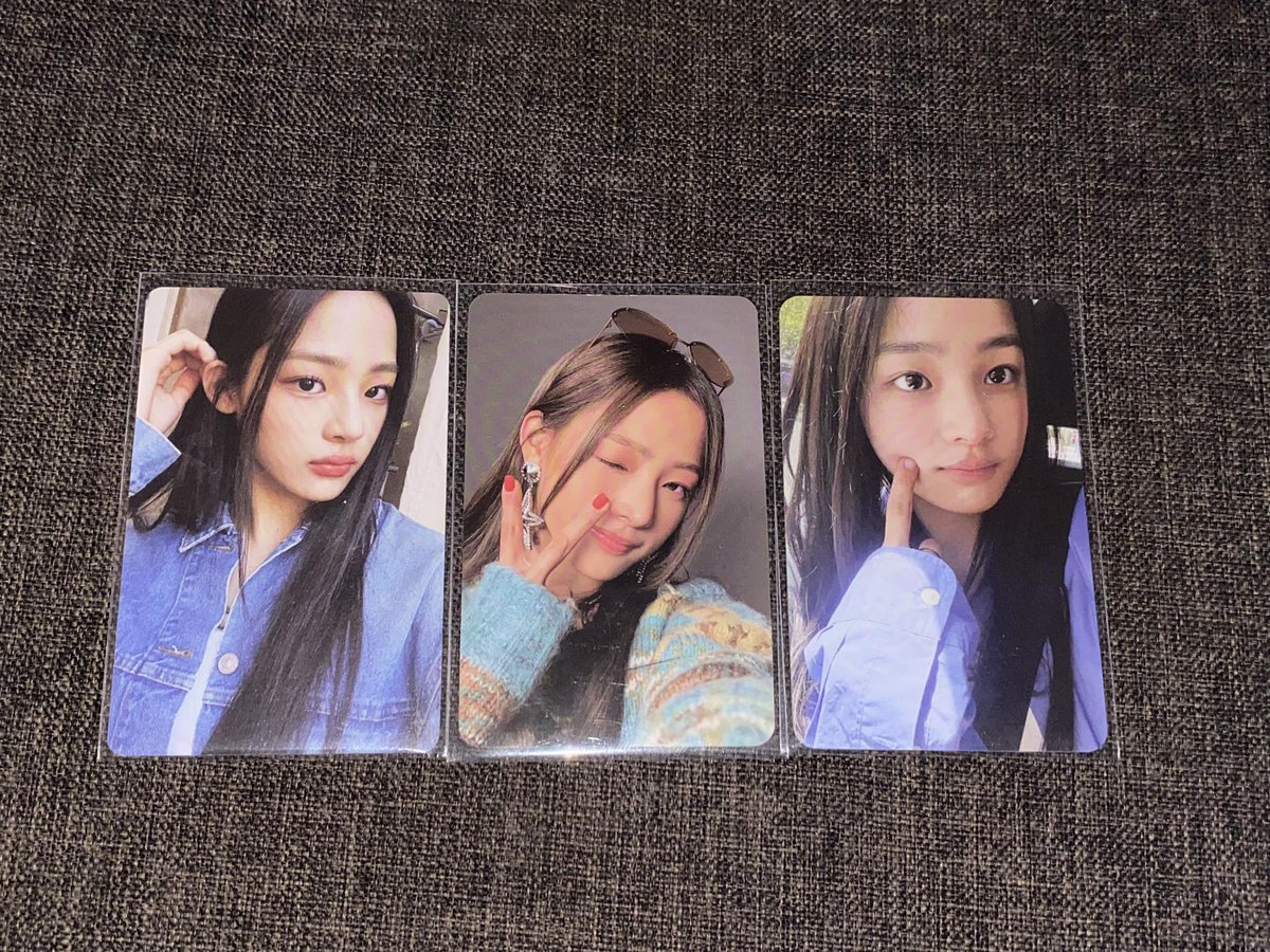 keljeancartz_'s tweet photo. ᰔ #wts Ifb ph bns newjeans #kjsells

 ⋆·˚ ༘ * minji weverse pcs set

- php 170 + sf

☁︎ Mop : Gcash
☁︎ mint condi
☁︎ Payo
☁︎ Reply or dm to claim https://t.co/PGdrbR8tXY