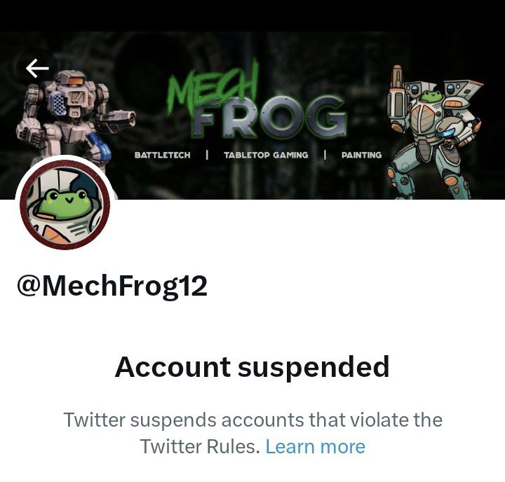 Free @MechFrog12 

FREE THE FROG!