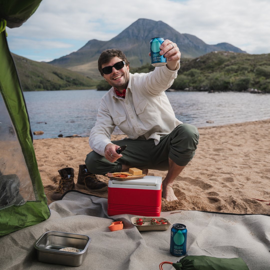 Seize the bank holiday! Load up the car with Big Drops, picnic blankets, speakers, camping chairs, whatever! Hit the road and make it a bank holiday to remember! Go Big! #BeerSoGood #BigDrop #AlcoholFree #CraftBeer #BritishBrewed