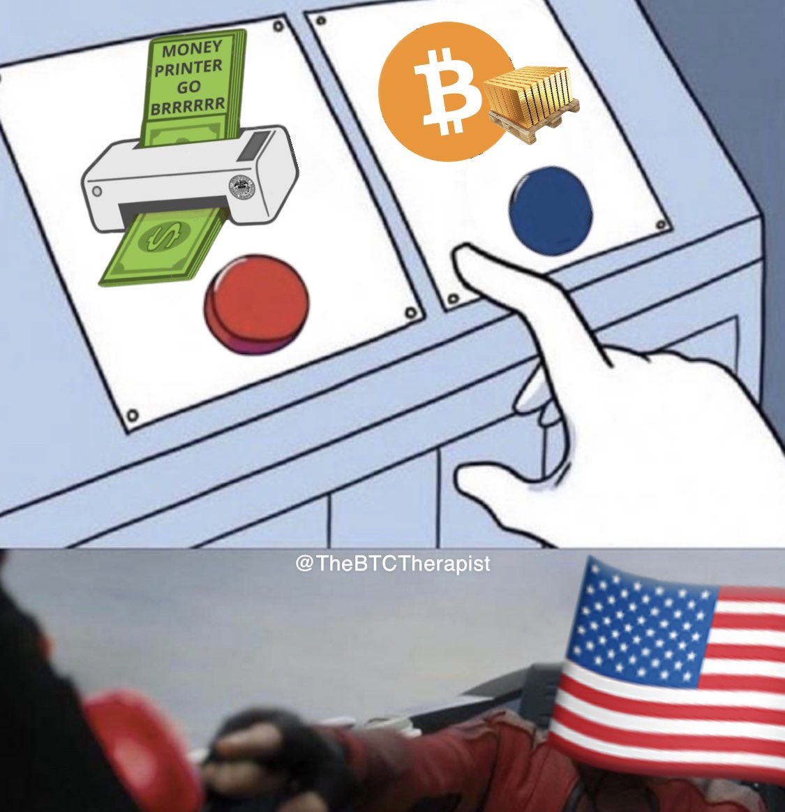 TheBTCTherapist's tweet photo. #Bitcoin fixes this https://t.co/LolrZ4yFvL