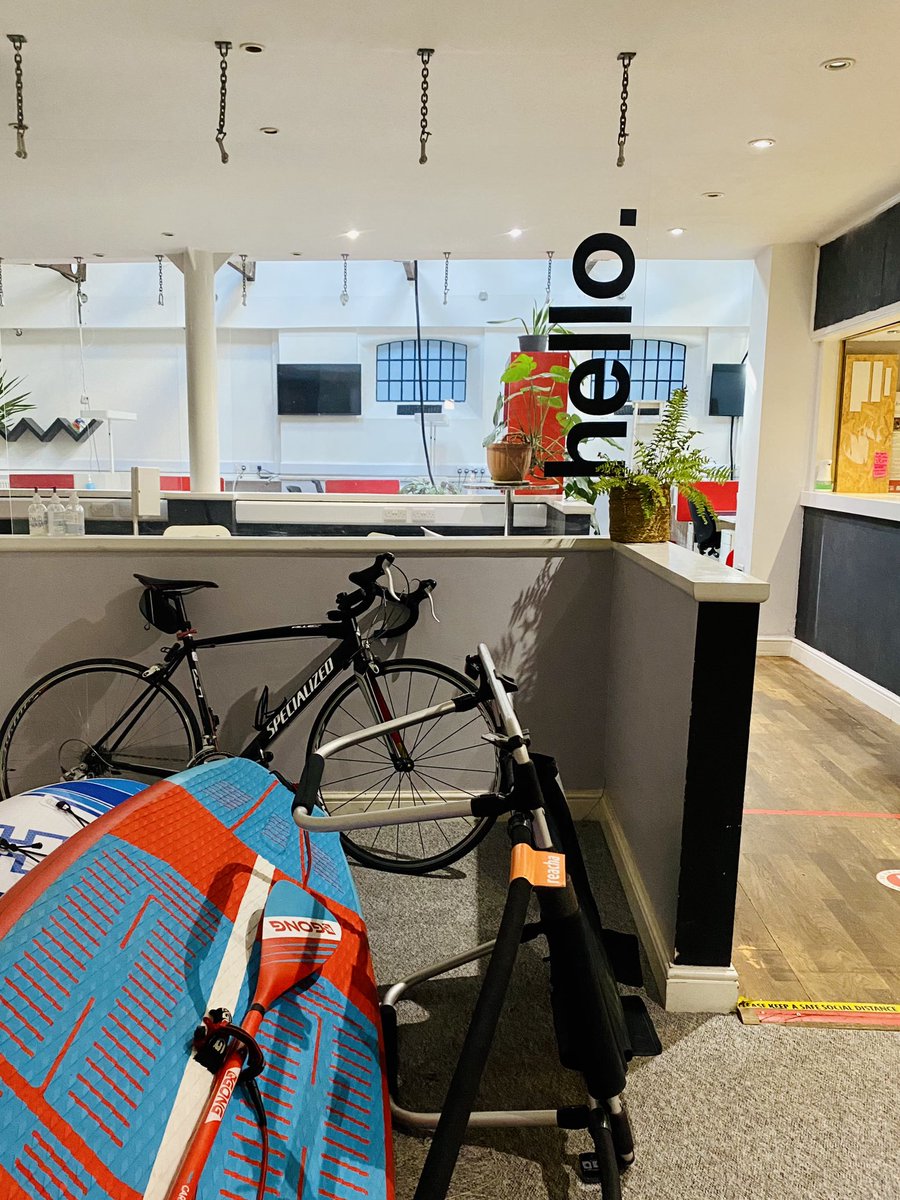 PropellerExm's tweet image. The work / life balance appears to be tipping towards life for members at the mo 🤣🌊🏄‍♂️

Come join our Co-working space in beautiful #Exmouth #Devon