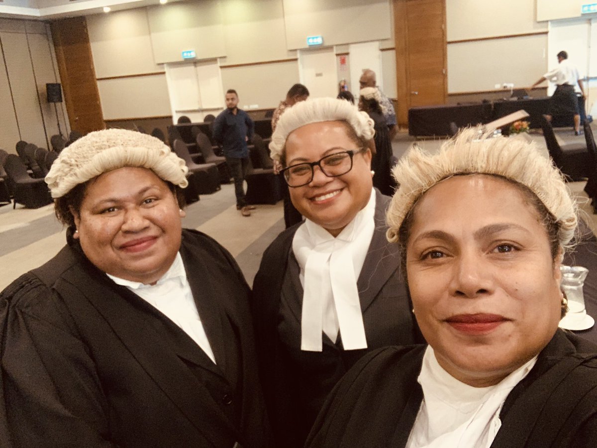 A stat that is left out of legal spaces: 90 indigenous Fijian male (IFM) lawyers - 3 IFM judges 157 indigenous Fijian female (IFF) lawyers - 0 IFF judges % of women on GCC, Boards & Committees? #RevoltAtThePolls #FijianWomenNeedASeatAtTheTable #EndPatriarchyInGovernmenrSpaces