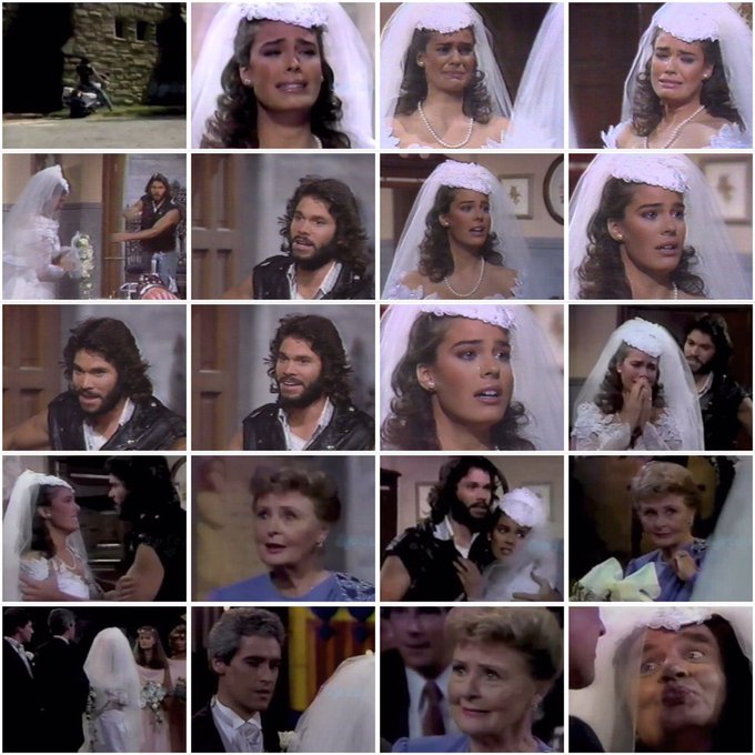 Daysofour_Lives's tweet photo. #OnThisDay in 1984, Bo raced to the church to stop Hope from marrying Larry #Bope #ClassicDays #Days #DaysofourLives @peterreckell @kristianalfonso https://t.co/kV04G5PoPr