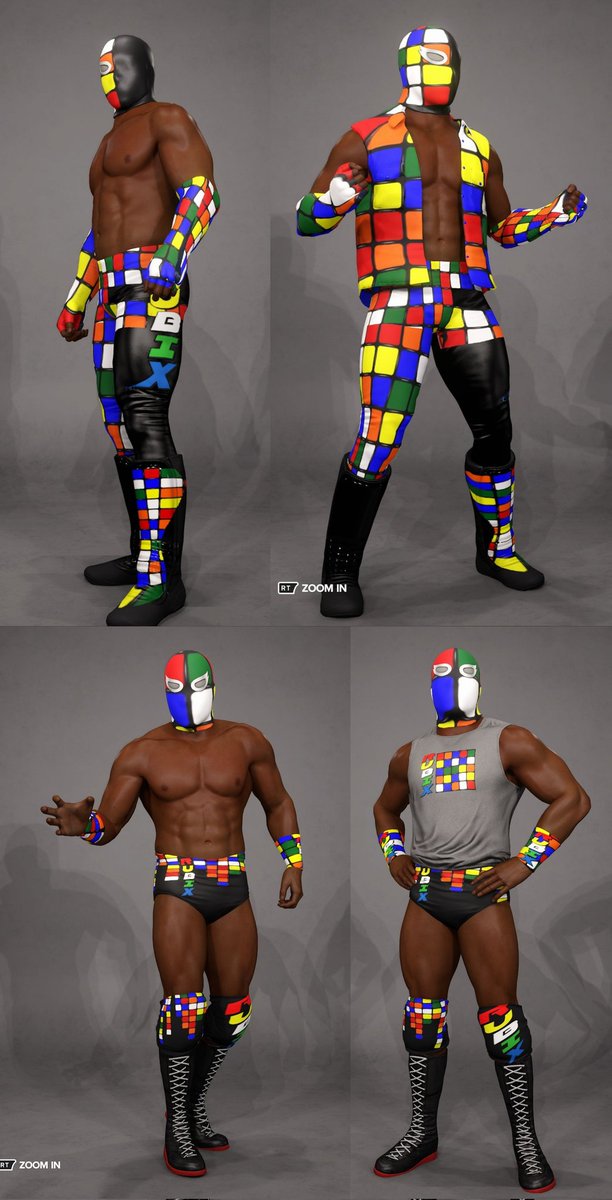 New Luchadore uploaded to CC 

RUBIX

Under tags
1240creations
Original and 
Luchadore

#WWE2K23 #CAWmmunity #CAW #CAwx @WWE2Kdev @WWEgames @TheSDHotel