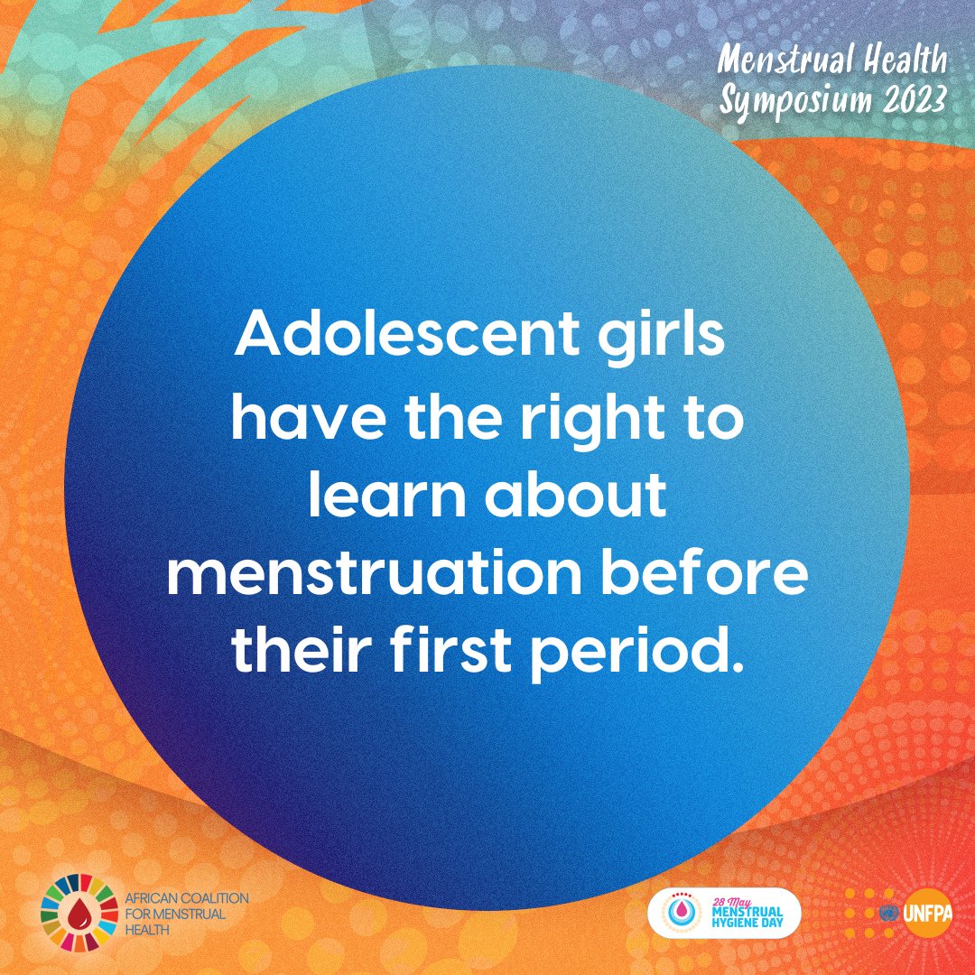 Empower girls early. On #MenstrualHealthDay, let's break the silence & equip young girls with period knowledge. By educating them from an early stage, we foster confidence, shatter taboos, and create a world where periods are embraced. 💪🩸

#menstruationmatters #periodeducation