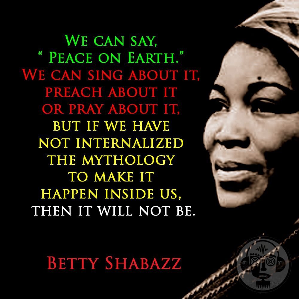 #BettyShabazzToldUs #CiteBlackWomenSunday #HappyBornDay (May 28, 1934 <–> June 23, 1997) #RestInPower