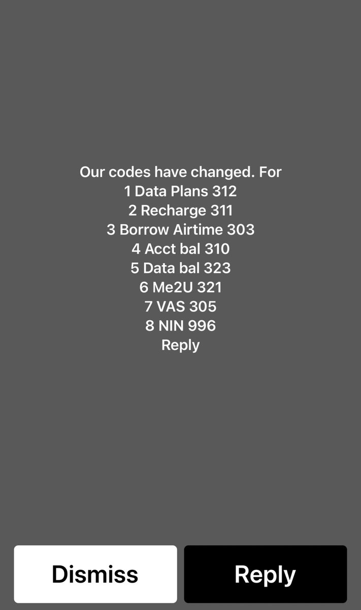 When did Airtel change codes? 😳