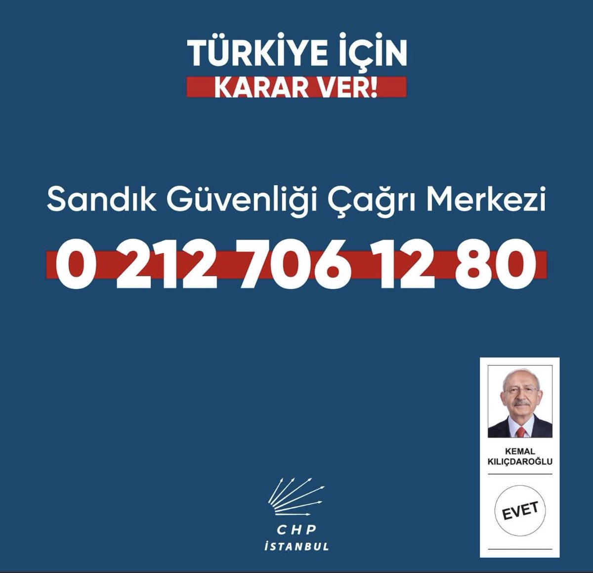 SANDIK GÜVENLİ ACİL ÇAĞRI ⤵️
#sandiklariterketmeyin 
#KilicdarogluKazanacak 
#CHPKılıçdaroğlu 
#CHP 
#28MAYISTAHERKESSANDIĞA