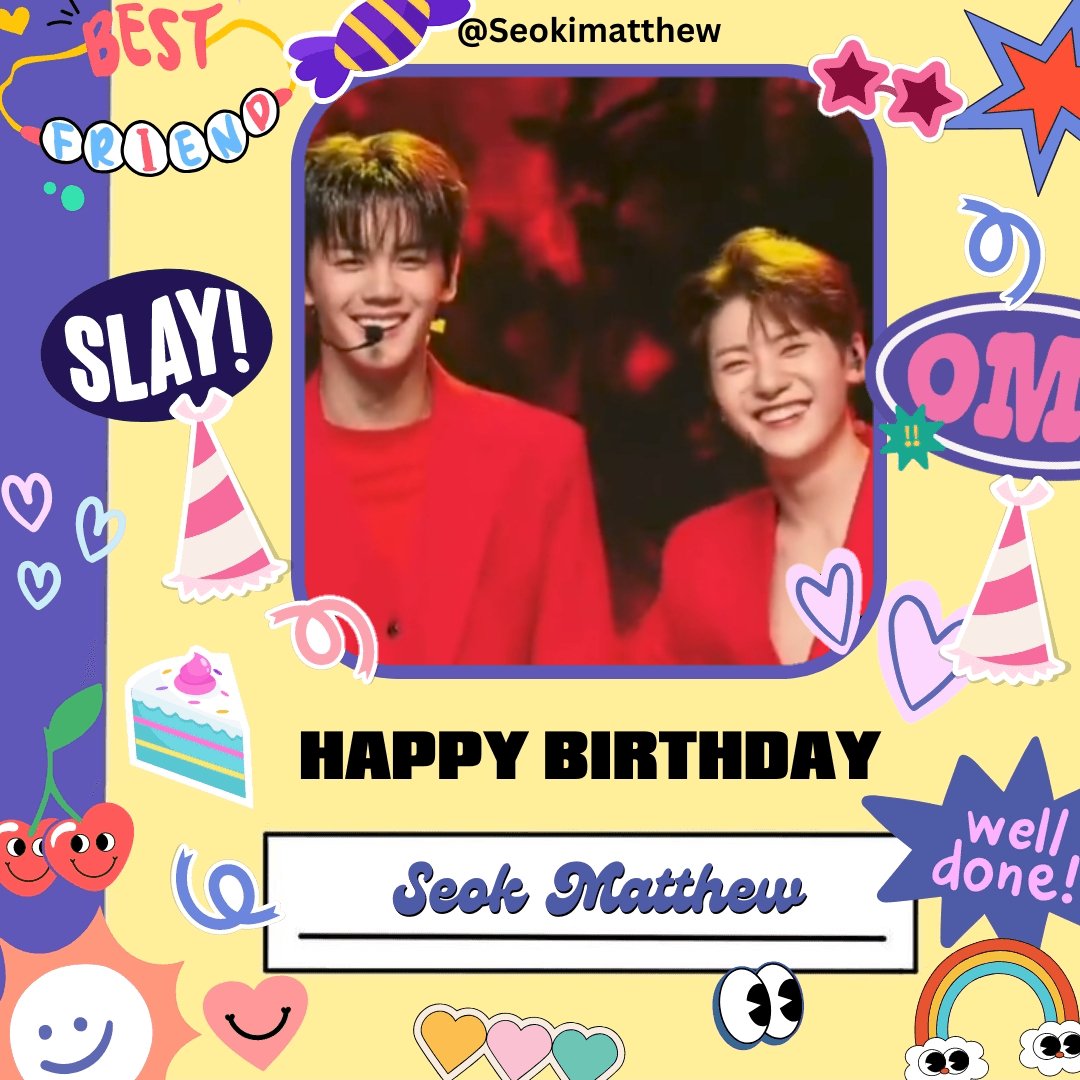 Happiest birthday to you, my smol hyung!