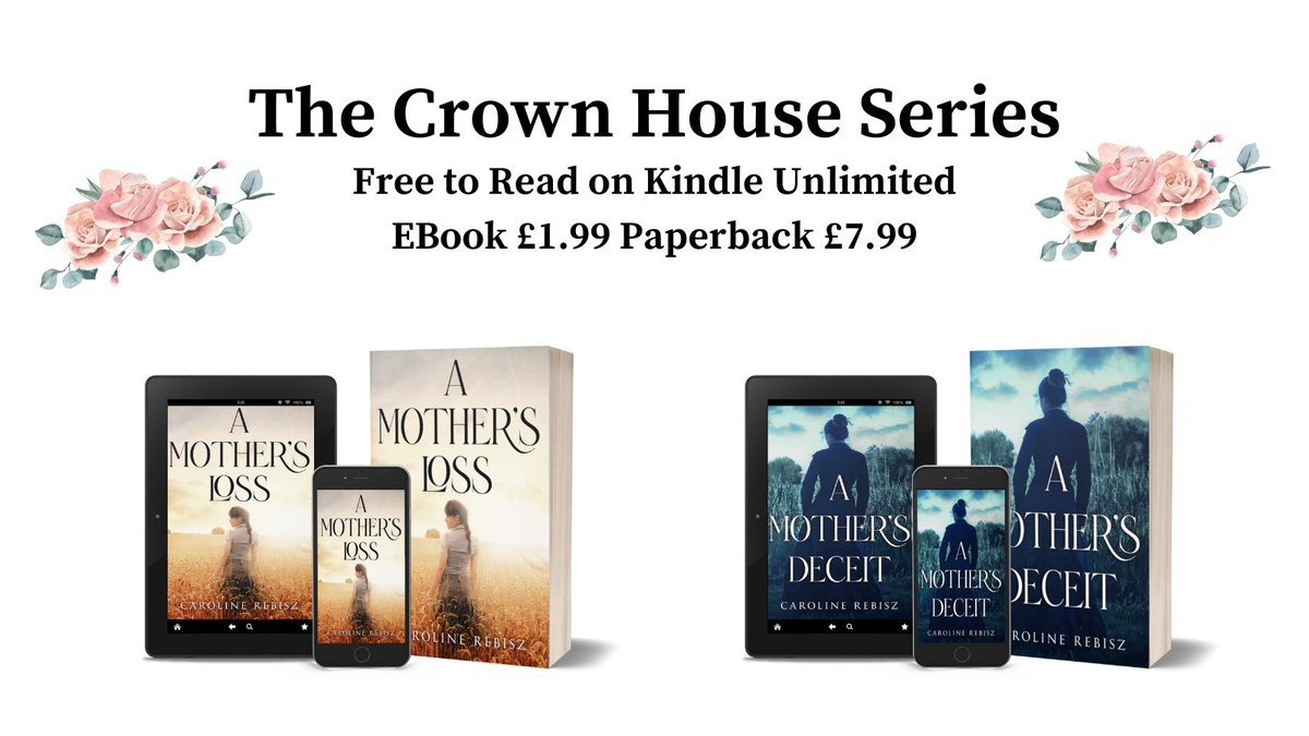 #ShamelessSelfPromo #booktwt #BookRecommendations Immerse yourself in the past. Why not try out the Crown House series, available free on #KindleUnlimited and only £3.98 for the series. 
mybook.to/AMothersLossCR
