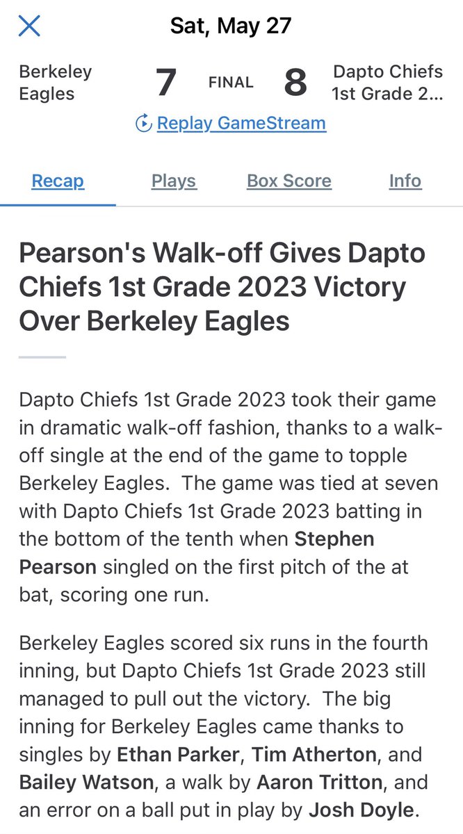 37spearson's tweet image. #Walkoff #IBL #1stGrade #AussieBaseball #RoadToKingsborough
@KCCWaveBaseball