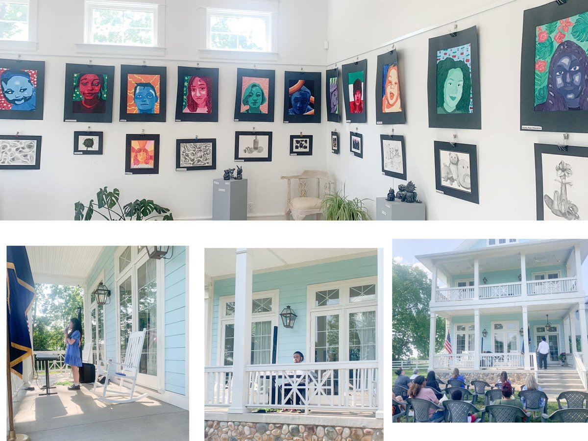 Wow wow wow!! The talent in Scott County High School visual and performing arts is OVERFLOWING! Join us until 7pm tonight at Bleubird to enjoy all the beautiful pieces! 🎨🎹🎤 #artstudents #artgallery @GotoGtown
