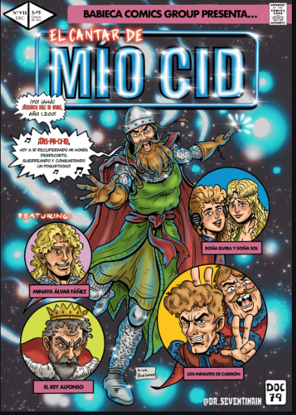 palomapu22's tweet photo. ¿Conocéis a @Dr_Seventinain? Es un dibujante que ha elaborado una serie de portadas de los clásicos de la literatura española como si fueran cómics de superhéroes. Los resultados son realmente impresionantes. He aquí la prueba👇👇👇 
#INVTICUA23 https://t.co/By1ESqporA