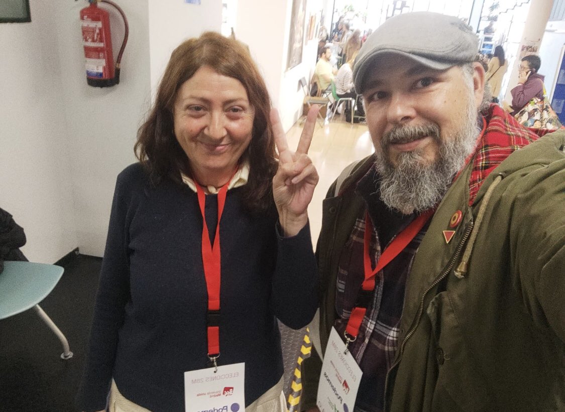 IUCiudadlineal's tweet photo. Jornada electoral y gente militante en su puesto. Buen trabajo. #ApoderadosIU https://t.co/ZLmlc1bPJM