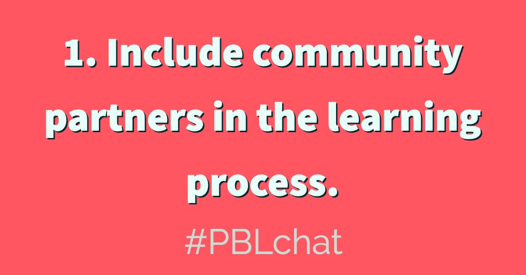 matt_scadding's tweet image. Over the next few days I will be sharing some of my main takeaways from my #PBL Design Camp at @hightechhigh 🇺🇸 #PBLchat 1⃣ Include community partners in the learning process #teacher #teacherlife #learning #authentic #authenticlearning #projects #STEM #STEMeducation