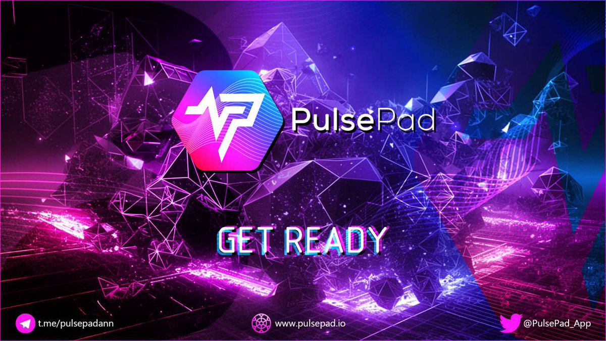 📢 Exciting News for PulsePad Community!

🔥 Liquidity and contracts ready for deployment on PulseChain! Stay tuned for official launch links. Be patient and avoid scams.

Hold tight for more updates! The future is bright for PulsePad!

⛓️ Official Links: t.me/pulsepadann/53