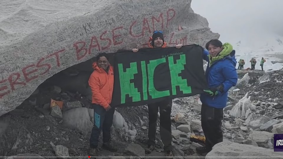 @KickStreaming @REALIcePoseidon @imjoel3004 & DEPEEK @KICK THE FIRST EVER IRL MT Everest stream and 24/7 sabathon! has been completed! congrats guys!