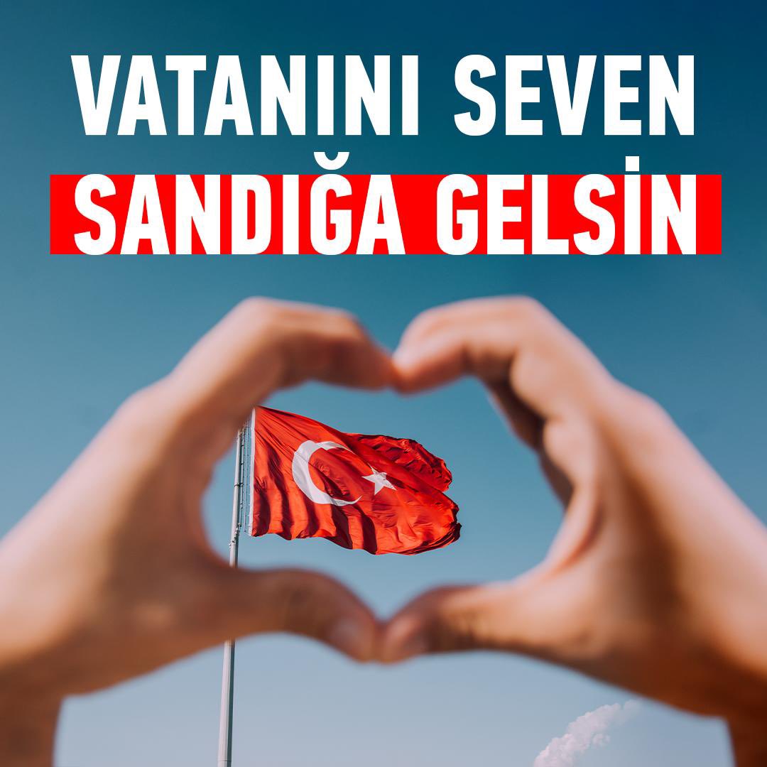 Hadi sandığa! #OyVer #KararVer  değişsin!