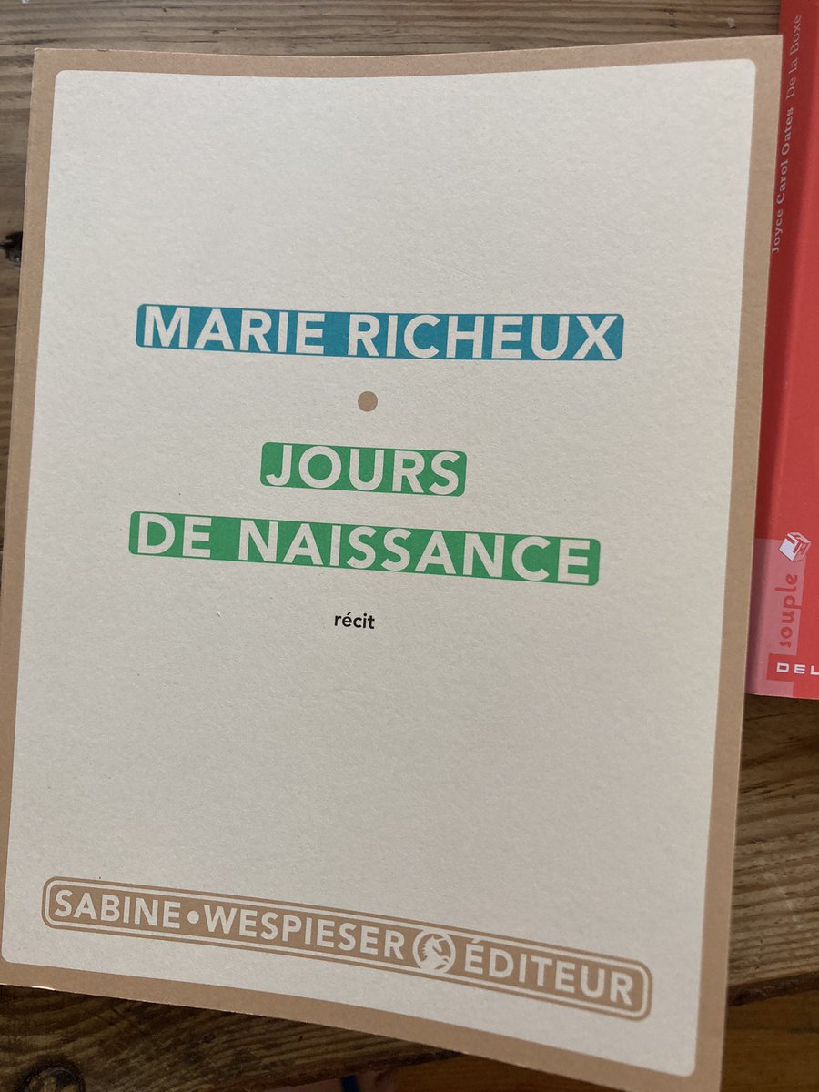 loulipoblabla's tweet photo. Je viens de lire le très beau récit de @mariericheux Jours de naissance. Tout est là derrière ses mots, l’attente, la douceur, la peur, le compagnon de cordée, les soirées d’été et l’adn des enfants qui s’inscrit en nous (très envie de lire le livre de Cordier). Vraiment beau. https://t.co/hOuraLo4zY
