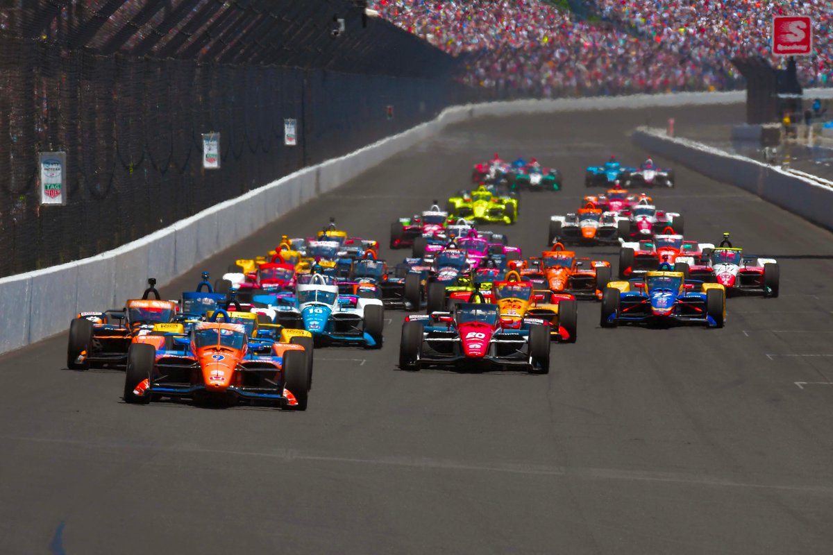 Remember that feeling when you were 10 years old and you woke up Christmas morning but hadn't gone downstairs yet? Yeah, it's a lot like that. Let's Go Racing!!! #Indy500