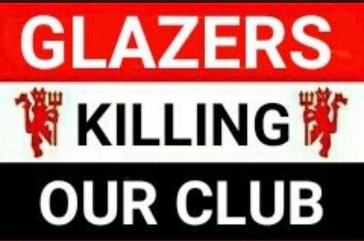 KILL THE ROT FROM THE TOP DOWN. 🔰 

#GlazersOut #LoveUnitedHateGlazers #SaveOurClub