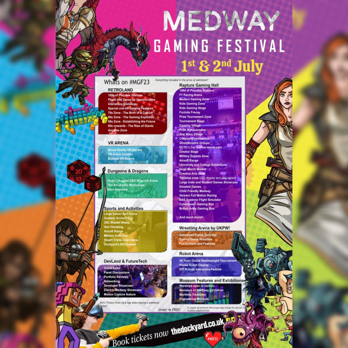Medway Gaming Festival 2023 #MGF23 tweet media