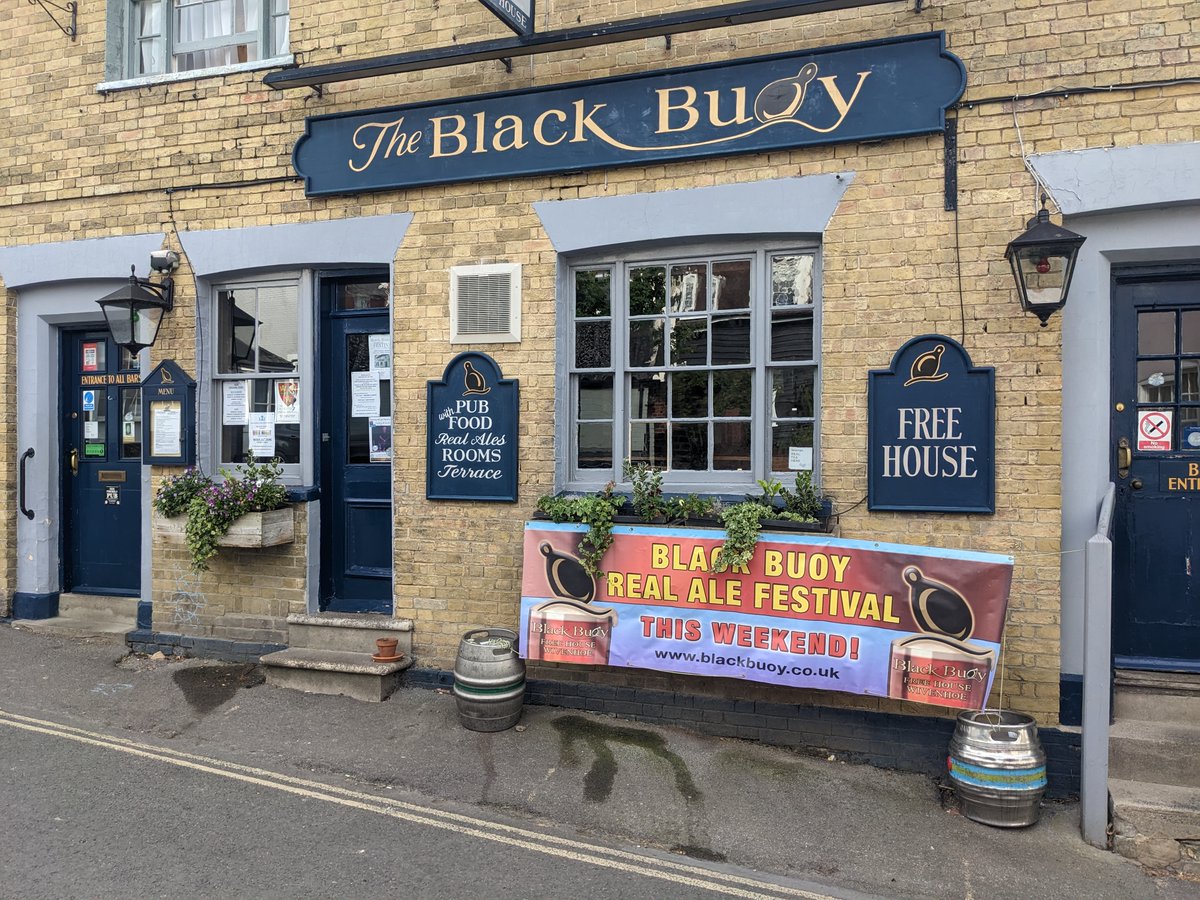The sunshine and our beer festival continues today. There's music too, this afternoon, from Way4Ward.
